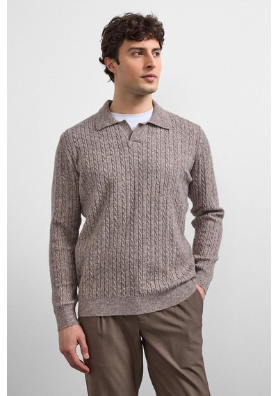 Back And Bond Vizon Regular Fit Polo Yaka Triko Kazak