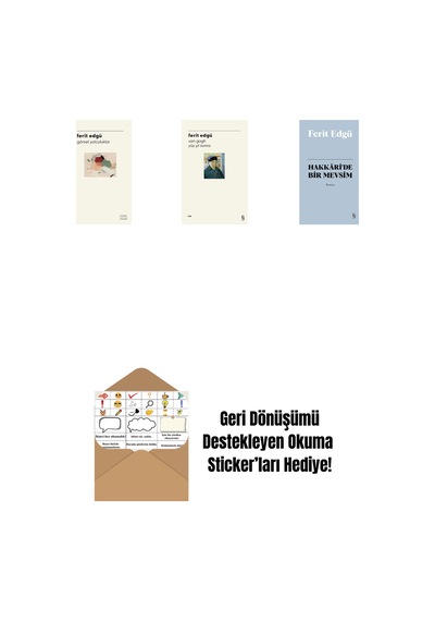 Görsel Yolculuklar + Van Gogh - Yüz Yıl Sonra + Hakkâri'de Bir Mevsim Bez Ciltli + Okuma Sticker'ları