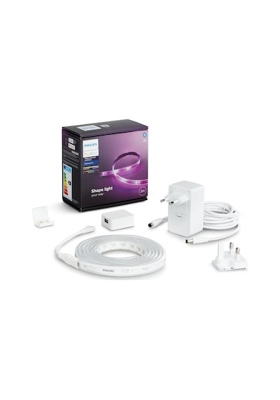 Philips Hue 2 M V4 Bluetooth Özellikli + Adaptörlü Akıllı Şerit Led