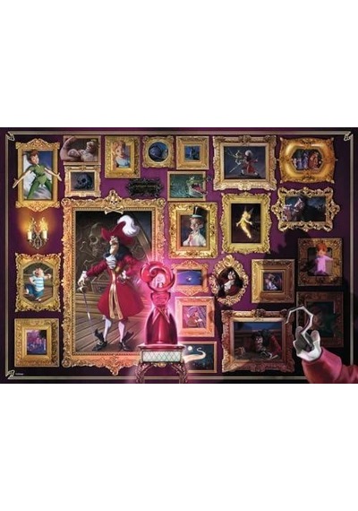 Villainous Captain Hook Yapboz, 1000 Parça