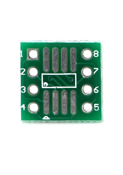 Ssop8 Sop8 Dıp8 Smd Çevirici Pcb Sop8 Ssop8 Tssop8 Ssop Tssop Msop Prototip Deney Kartı Fr4