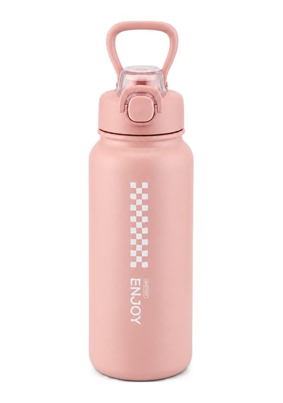 Shotay Chees Çelik Termos Matara Pembe 900 Ml.