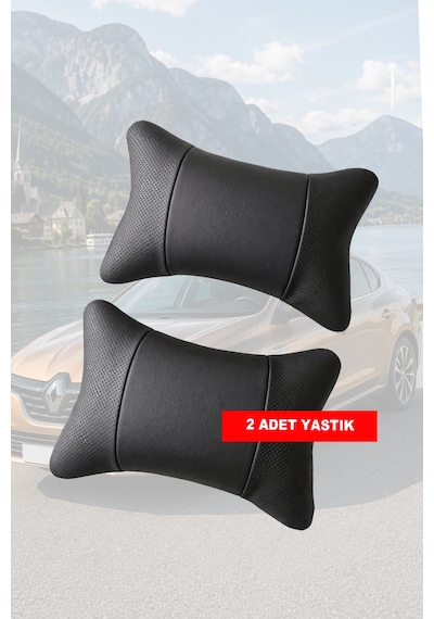 Renault Extra Uyumlu Siyah Renk Koltuk Yastığı Bagaj Çantası Lüks Model