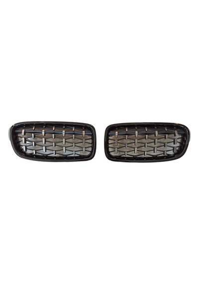 Bmw 3 Seri F30 M3 Böbrek – Diamond Panjur Piano Black 2012-2018