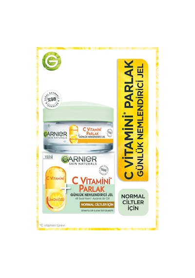 Garnier C Vitamini Parlak Günlük Nemlendirici Jel 50 ML