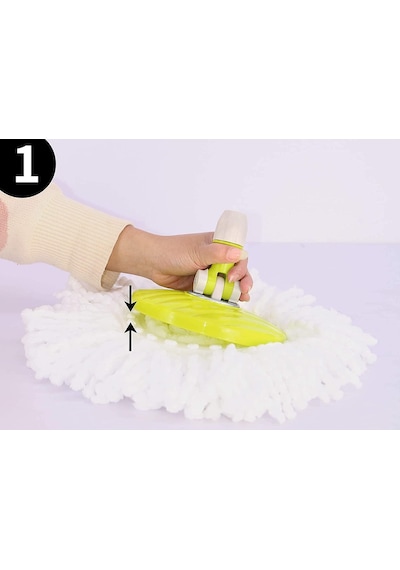 Plastik Twester Mop Dönerli Viliedalar İçin