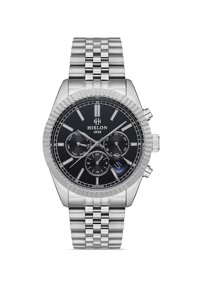 Hislon Men's Date Dt117s-04sss Gri