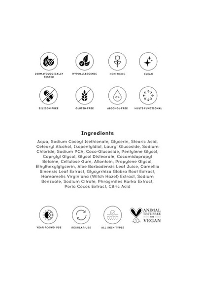 Cream Co. Ph Dengeli Krem Yüz Makyaj Temizleyici, Çift Aşamalı, Yeşil Çay Özü Aloe, Tüm Cilt Tipleri