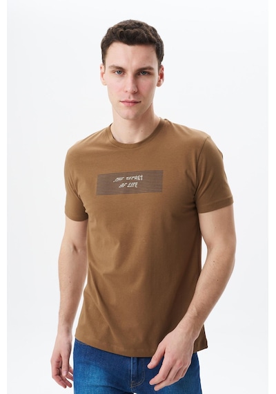 AR-MA Arma Erkek Regular Fit Baskılı Süprem Bisiklet Yaka Tişört Y29344453402 Kahverengi AR-MA Arma Erkek Regular Fit Baskılı Süprem Bisiklet Yaka Tişört Y29344453402 Kahverengi
