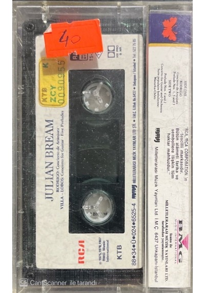 Plak Değildir Kaset Tir Julian Bream Rodrigo Concierto De Aranj