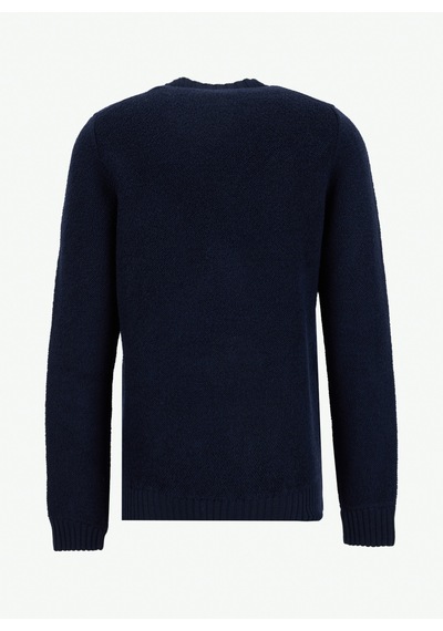 Alpha Studio Lacivert Erkek Bisiklet Yaka Regular Fit Kazak Au-3190c Faux Fur Crewneck Knıt Koyu Lacivert Alpha Studio Lacivert Erkek Bisiklet Yaka Regular Fit Kazak Au-3190c Faux Fur Crewneck Knıt Koyu Lacivert
