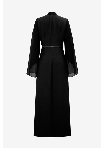 Senna Orchıd Dress Siyah Siyah
