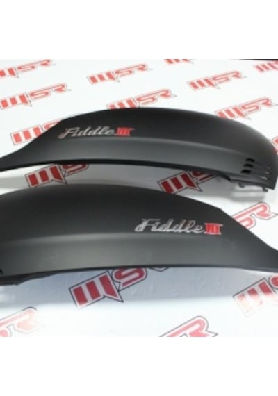 Sym Fıddle 125 - 200 Iıı Sağ Sol Yan Kapak Siyah