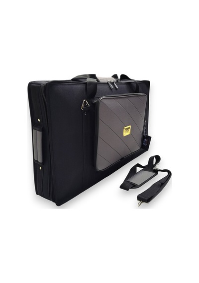 Xdj-rr Setup Için Uyumlu Çanta Soft Case Kılıf Siyah-gri