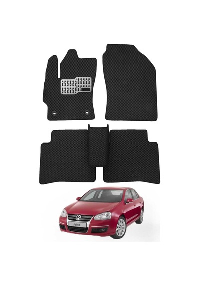 Volkswagen Jetta 2005-2010 Uyumlu Akıllı Paspas Araca Özel Oto Paspas Araba Paspas