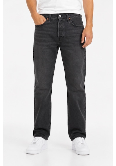 Levi's 501 Jeans Erkek Gri Denim Kot Pantolon A7735-0029-16501