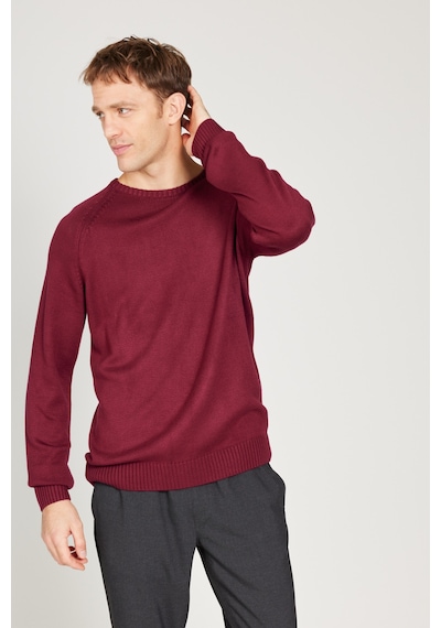 AC&Co / Altınyıldız Classics Erkek Bordo Standart Fit Normal Kesim Bisiklet Yaka Triko Kazak Bordo AC&Co / Altınyıldız Classics Erkek Bordo Standart Fit Normal Kesim Bisiklet Yaka Triko Kazak Bordo
