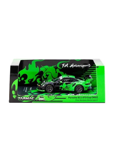 Eco Lounge 1/64 Porsche 911 Gt3 Cup 992 Fire Monkey Motorsport - Eco Lounge X İxo Models