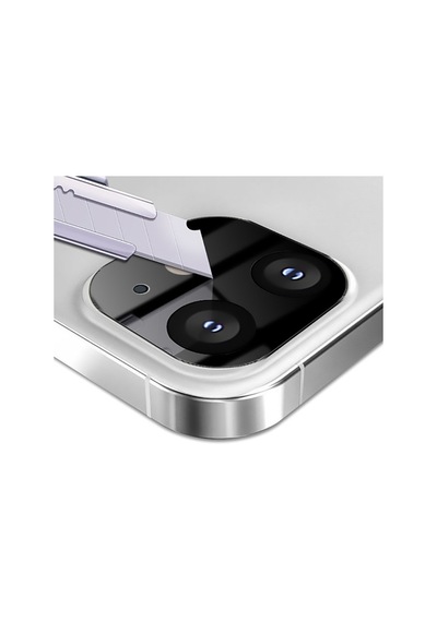 Apple Uyumlu iPhone 12 Mini 3D Full Kaplama Tempered Cam Kamera Lens Koruyucu
