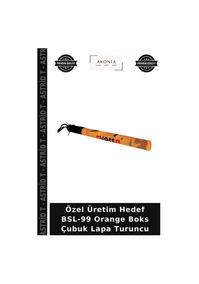 Özel Üretim Hedef Bsl-99 Orange Boks Çubuk Lapa Turuncu