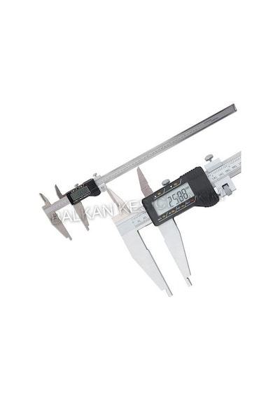 500mm Uzun Çift Çene Dijital Kumpas Çene Boyu 150mm