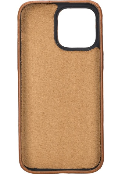 Apple Uyumlu iPhone 14 Pro Max Deri Arka Kapak ROCK RST2E