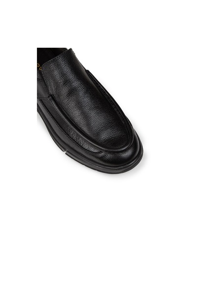 Deery Erkek Hakiki Deri Siyah Loafer Ayakkabı - 01999msyhc01 Siyah