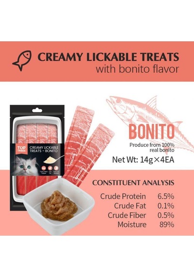 Top Trees Bonito Balıklı Yetişkin Kedi Ödül Maması 4 x 14 G