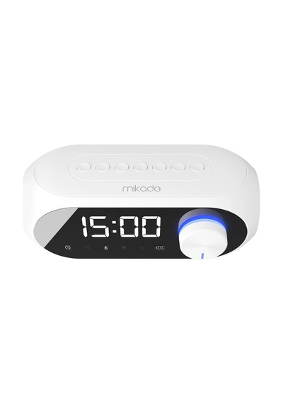 Mıkado Md-w7, Beyaz, 5w, Fm Radyo, Usb, Aux, Bluetooth, Kablosuz, Taşınabilir, 1200mah Bya, Alar