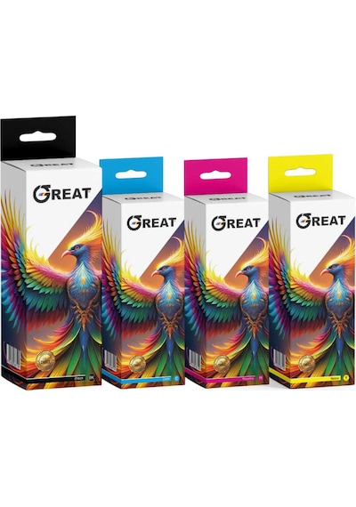 Brother Btd100cmyk 4 Renk Uyumlu Mürekkep Seti