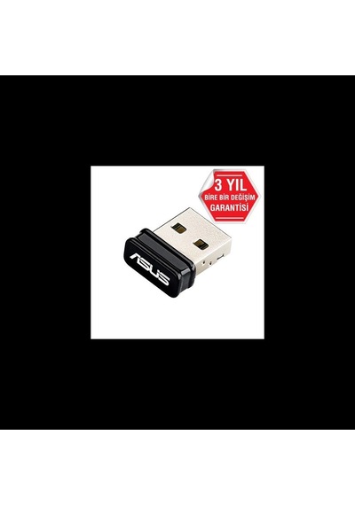 Asus Usb-n10 Nano, 150mbps, 2.4ghz, Usb2.0, Wıreless Ethernet