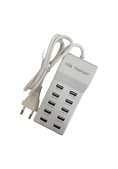 10 Port Usb Şarj İstasyonu Çoklu Usb Şarj Aleti