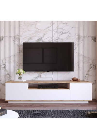 Robinhome Robin Home Loft Tv Ünitesi Televizyon Sehpası Lf7-Aw Robinhome Robin Home Loft Tv Ünitesi Televizyon Sehpası Lf7-Aw