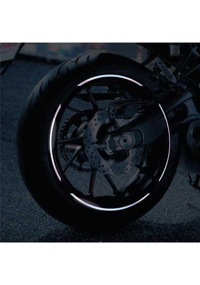 Hologram Dörtlü Jant Sticker Etiket Modeli