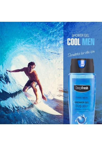 Pratik Kapaklı Duş Jeli Cool Men 500 Ml Diğer