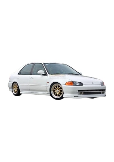 Honda Civic 92-95 Sedan Mugen Ön Ek Plastik No: 3 Plastik Boyasız