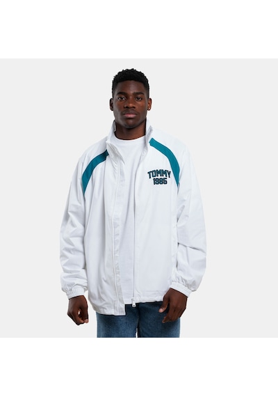 Tjm Varsity College Track Jacket Ceket Beyaz