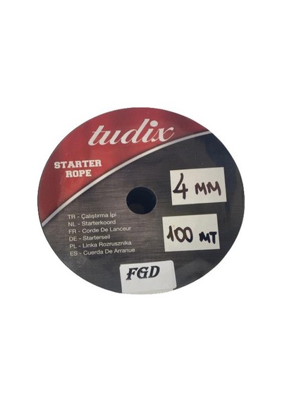 Fgd Motor Çekme Çalıştırma Starter İpi 4 Mm 100 Metre