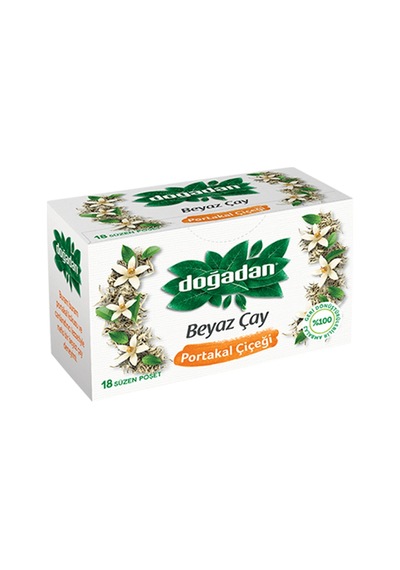 Doğadan Portakal Çiçeği Beyaz Bardak Poşet Çay 18'li