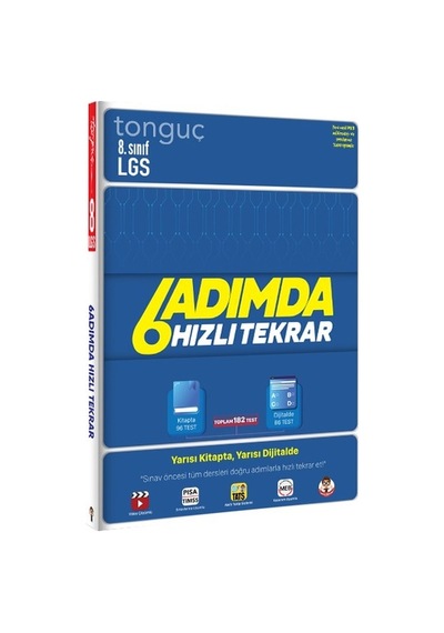 Tonguç Akademi Lgs 6 Adımda Hızlı  Tekrar