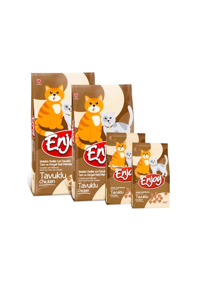 Enjoy Tavuklu Yetişkin Kedi Maması