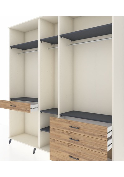 Hyperion Dolap 7 Raflı 4 Çekmeceli 3 Askılı 220x44x243 Aytaşı-antrasit/çam Antrasıt/atlas Çam Hyperion Dolap 7 Raflı 4 Çekmeceli 3 Askılı 220x44x243 Aytaşı-antrasit/çam Antrasıt/atlas Çam