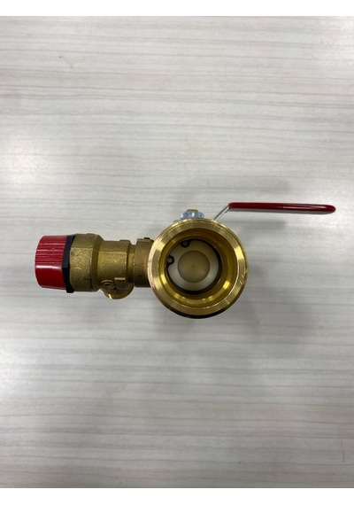 Üç Yollu Vana 1.1/2" Emniyet Ventilli Çek Valfli Novasfer Marka