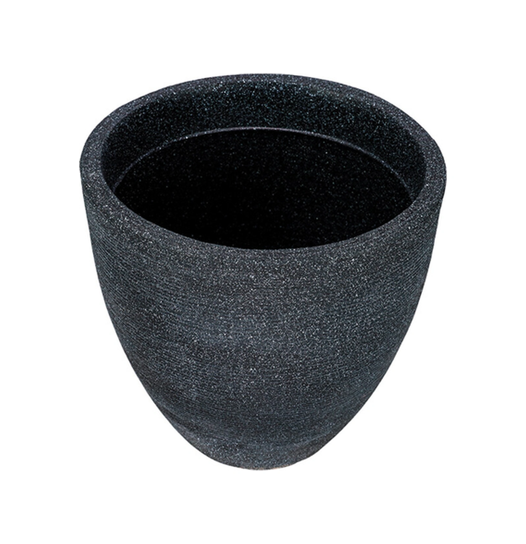 Bostann Dekoratif Saksı - Sılva 060 - 50l - Antrasit