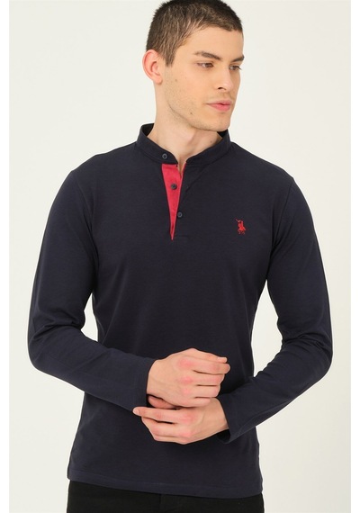 V4009 Dewberry Erkek Sweatshırt-lacivert Lacivert