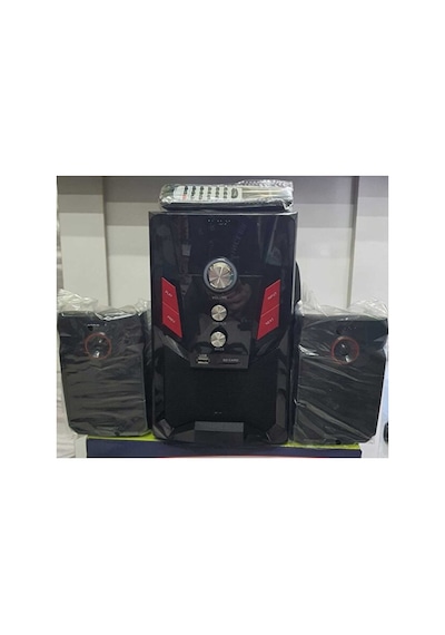 Ts-21 Hoparlör 2.1 Kanal 2+1 Ses Sistemi Fm Radyo Sd Kart Usb Bluetooth Uzaktan Kumandalı Subwoofer Hoparlör Ev Sinema Sistemi