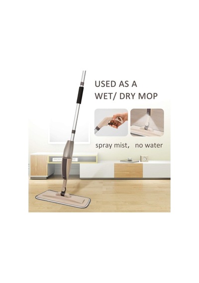 Pazariz Sprey Mop Microfiber Bezli Deterjan Hazneli Paspas Tablet Mop