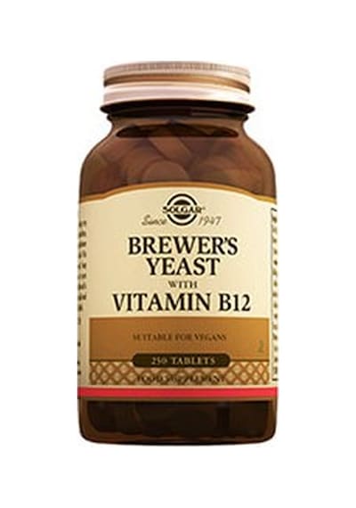 Solgar Brewer's Yeast With Vitamin B12 250 Tablet 1 Adet