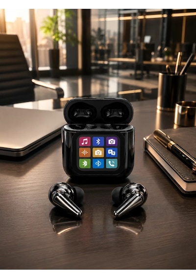 Aı Destekli Dokunmatik Ekranlı Kablosuz Bluetooth Kulaklık