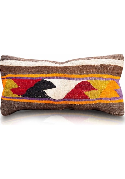 Vintage Kilimli Yastık Kılıfı Pllwrec2458 - 30x60